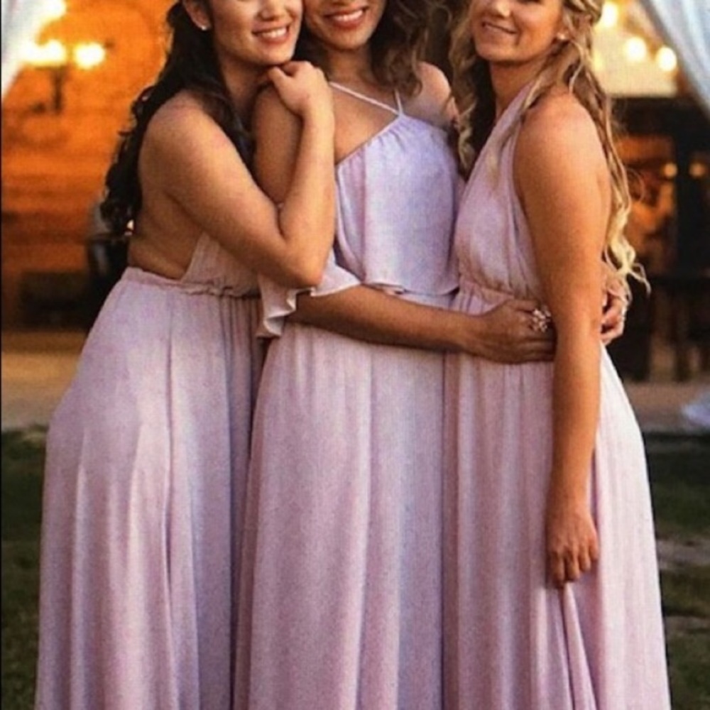 Show me Your Mumu Rebecca Lavender maxi dress